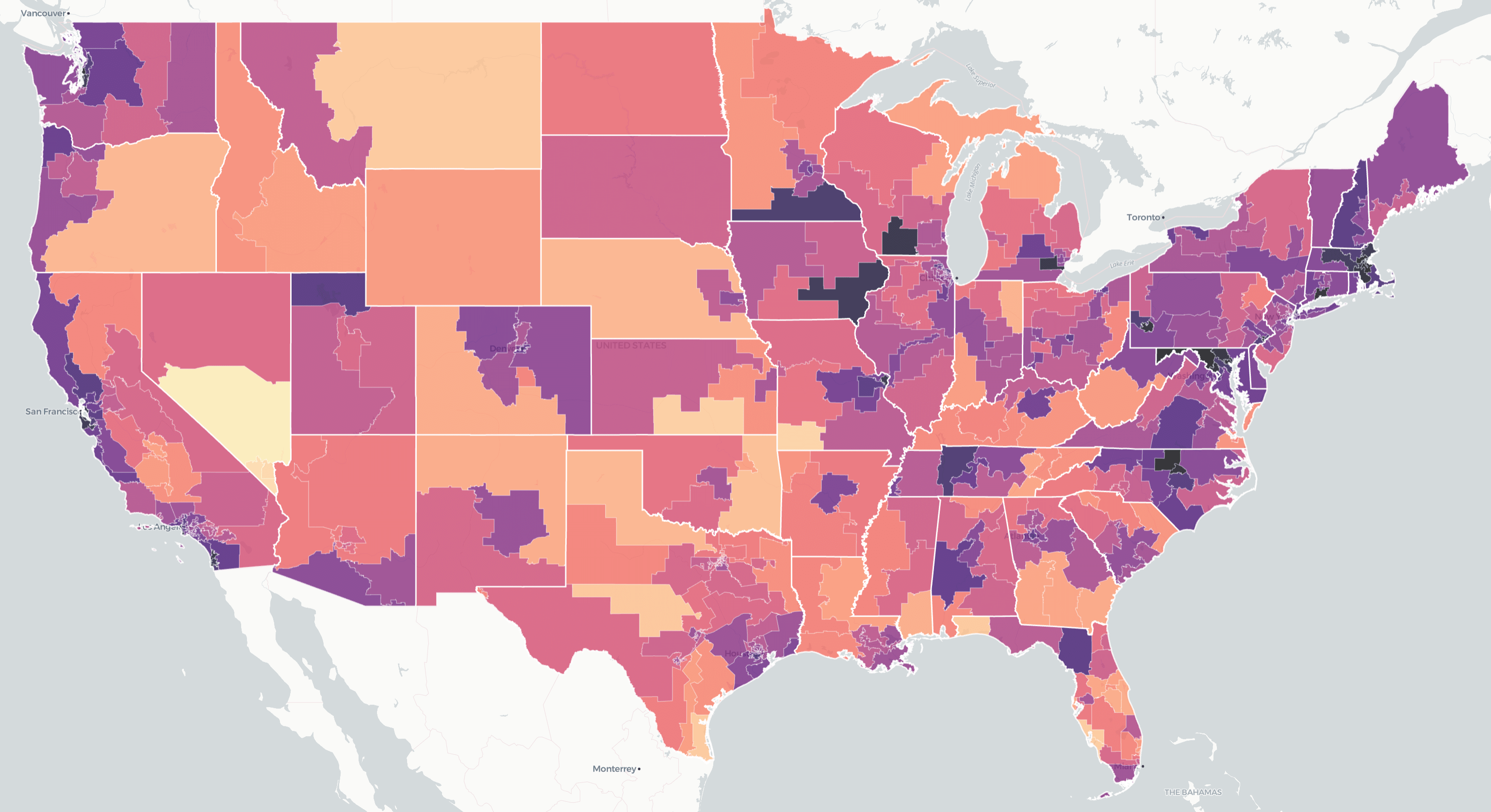 Scimap impacts of federal cuts to science and medical research